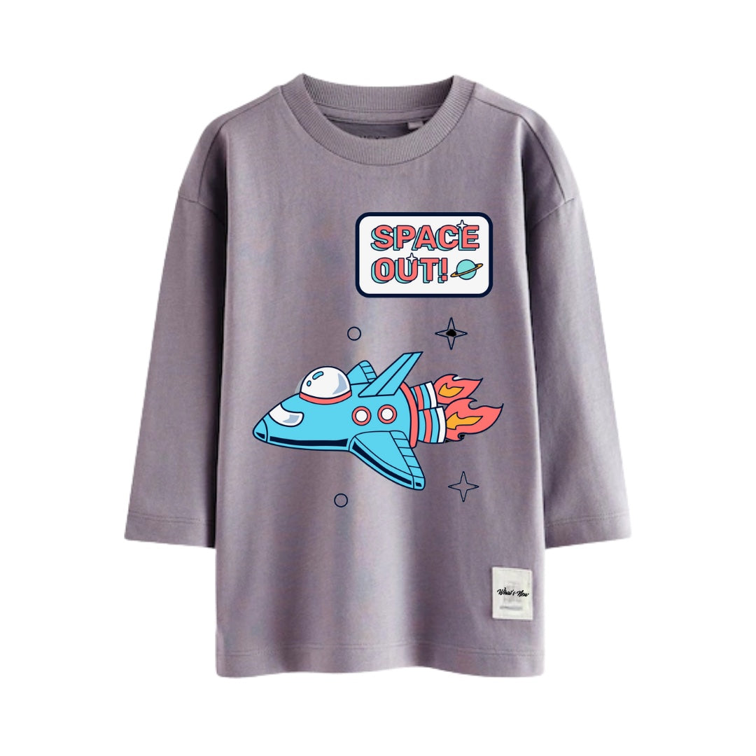 Boys Long Sleeve T-Shirt Front view2